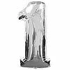 My Fancy Dress Party Supplies Number 1 Silver Foil Balloon