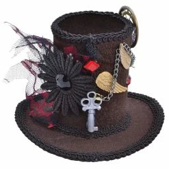 Bristol Victorian Costumes Steampunk Mini Tall Top Hat