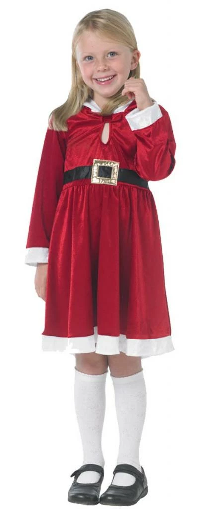 Rubies Miss Santa Costume Girl's 3 Rubies Miss Santa Costume Girl's
