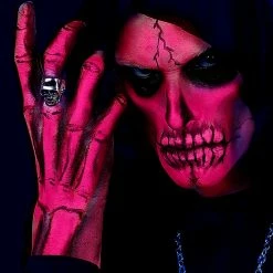 Widmann Facepaints & FX Neon Paint Aqua Face And Body Paint 30ml Pink 9 Widmann Facepaints & FX Neon Paint Aqua Face And Body Paint 30ml Pink