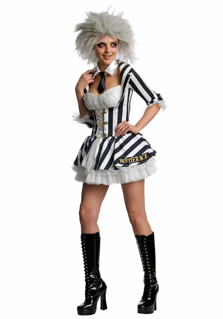 Rubies Halloween Miss Beetlejuice Costume 3 Rubies Halloween Miss Beetlejuice Costume
