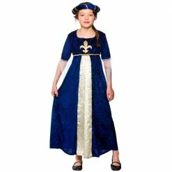 Wicked Blue Tudor Princess Costume